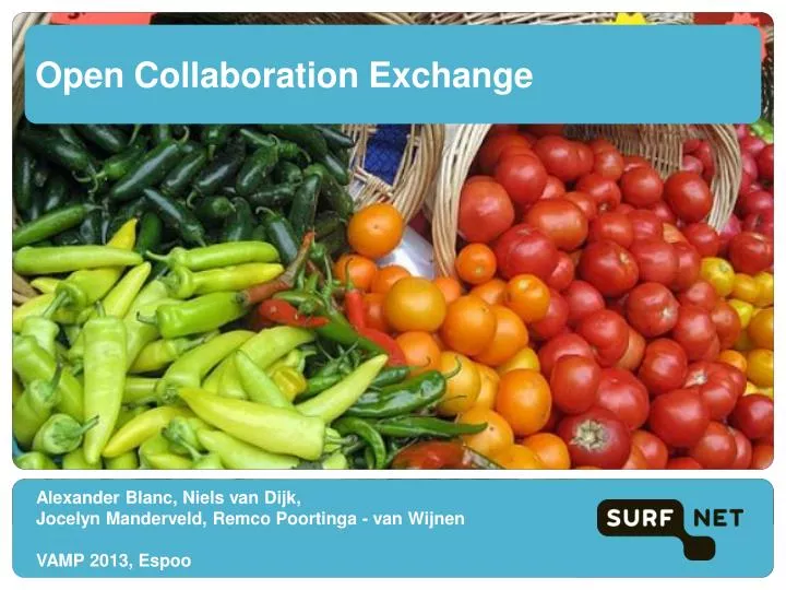 open collaboration exchange