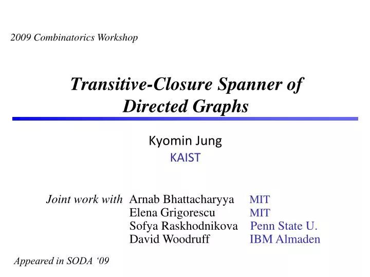 transitive closure spanner of directed graphs
