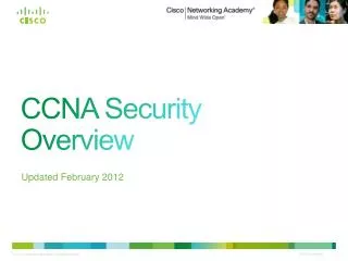 CCNA Security Overview