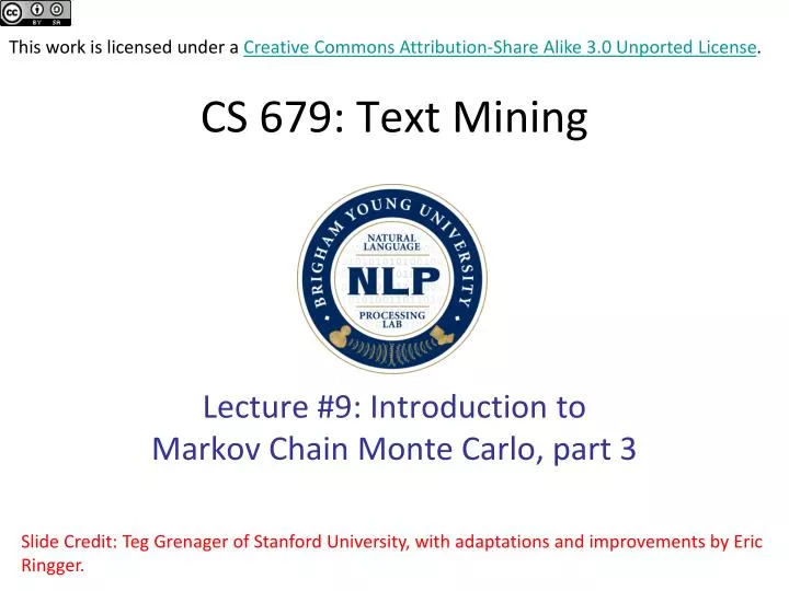 cs 679 text mining