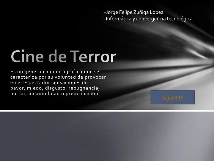 cine de terror