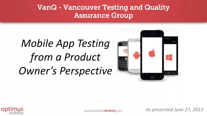 mobile app testing from a product owner s perspective