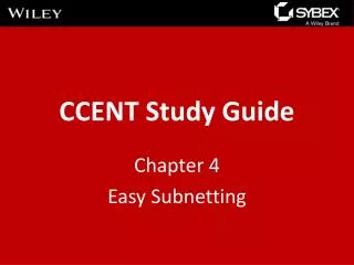 CCENT Study Guide