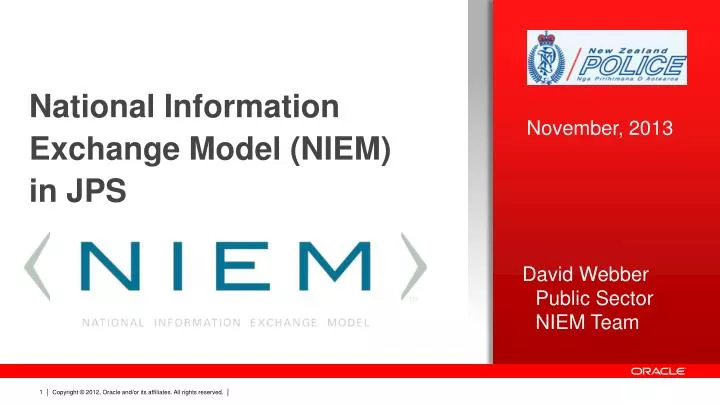 national information exchange model niem in jps