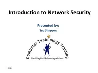 Introduction to Network Security