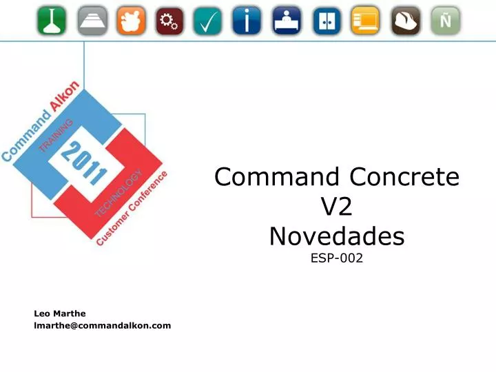 command concrete v2 novedades esp 002