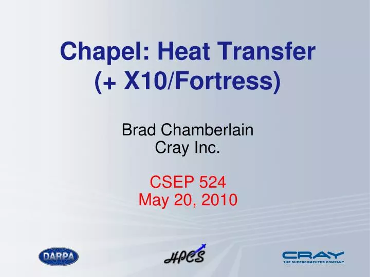 chapel heat transfer x10 fortress