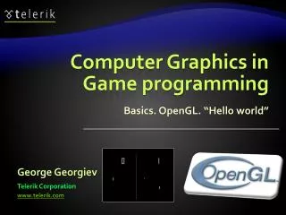 Computer Graphics in Game programming