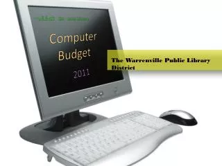 Computer Budget