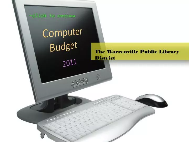 computer budget