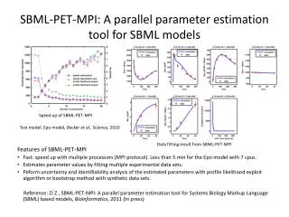 SBML-PET-MPI: A parallel parameter estimation tool for SBML models