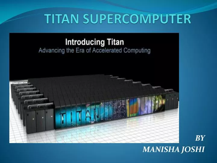 titan supercomputer