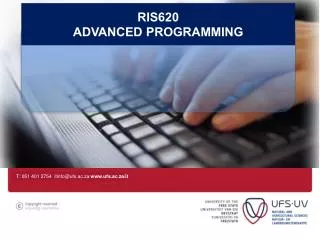 RIS620 Advanced programming