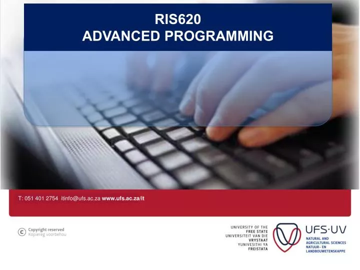 ris620 advanced programming