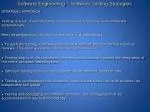 Software Engineering – Software Testing Strategies - slide 1