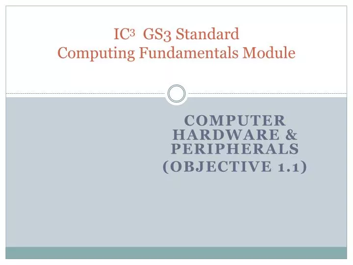 ic 3 gs3 standard computing fundamentals module