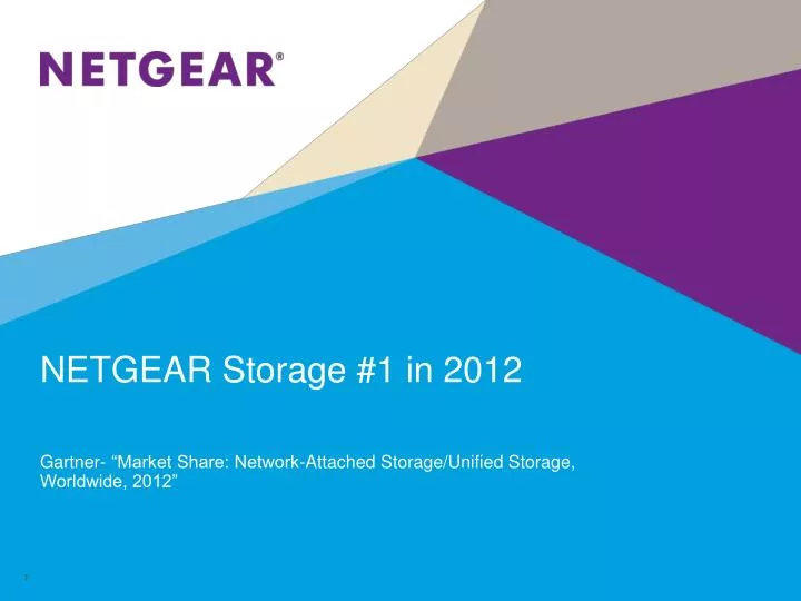 netgear storage 1 in 2012