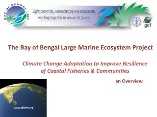 The Bay of Bengal Large Marine Ecosystem Project an Overview