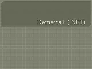 Demetra+ (.NET)