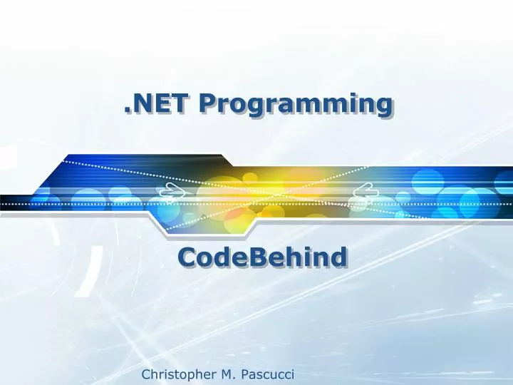 net programming