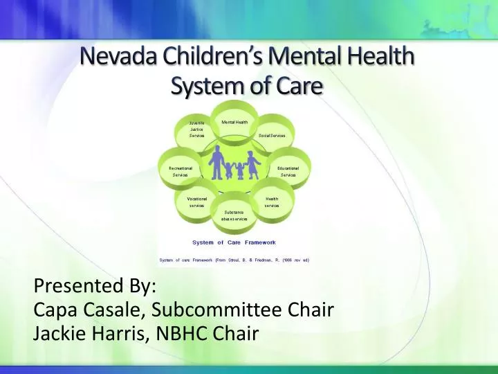 nevada children s mental health system of care