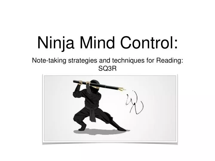 ninja mind control