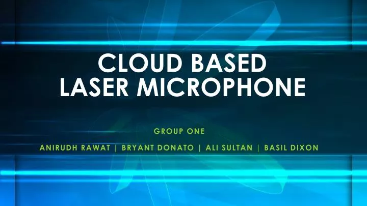 cloud based laser microphone