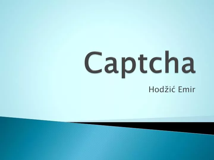 captcha