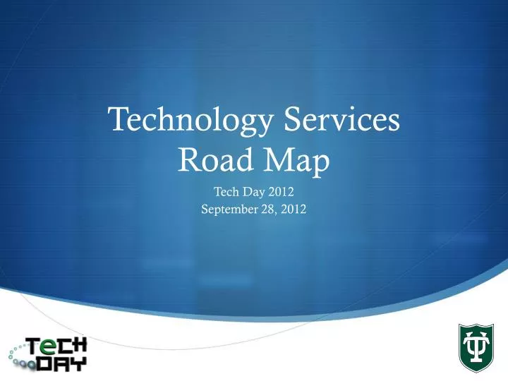 technology services road map