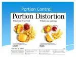 Portion Control - slide 1