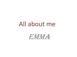 a ll about me