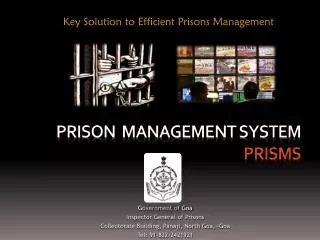 Prison Management System PRISMS