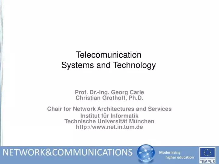 telecomunication systems and technology