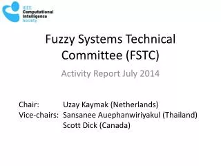 Fuzzy Systems Technical Committee (FSTC)