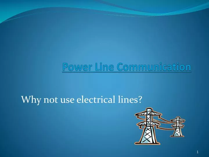 power line communication