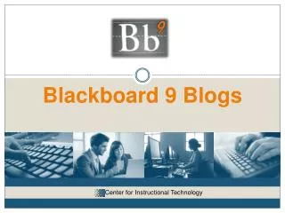 Blackboard 9 Blogs