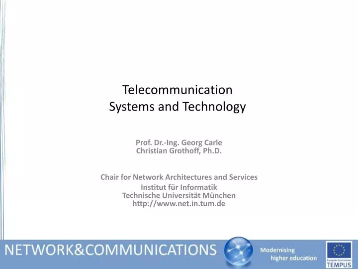 telecommunication systems and technology