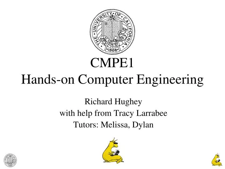 cmpe1 hands on computer engineering