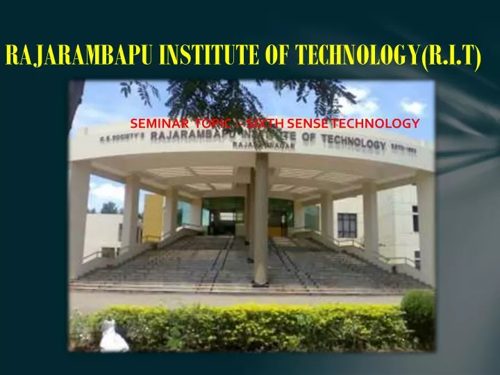 rajarambapu institute of technology r i t