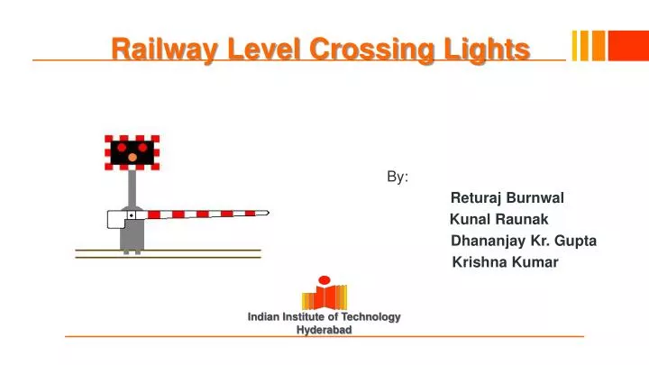 railway level crossing lights