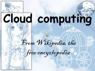 Cloud computing