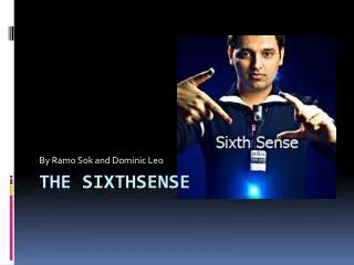 The Sixthsense