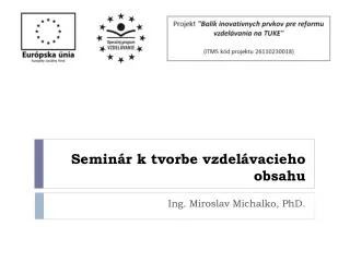 semin r k tvorbe vzdel vacieho obsahu
