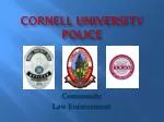 Cornell University Police - slide 1
