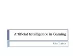 Artificial Intelligence in Gaming - slide 1