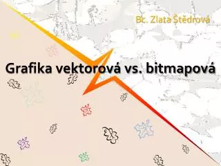 Grafika vektorová vs. bitmapová