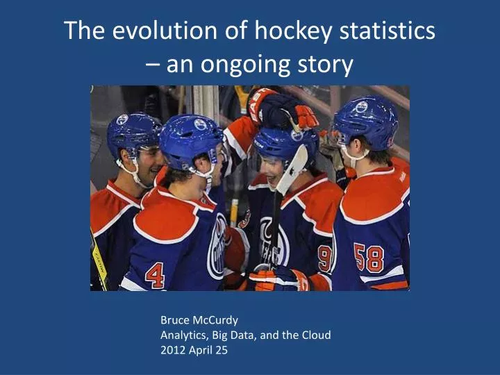 the evolution of hockey statistics an ongoing story