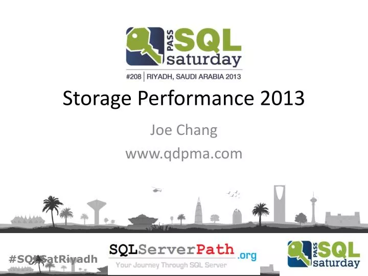 storage performance 2013