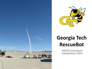 Georgia Tech RescueBot