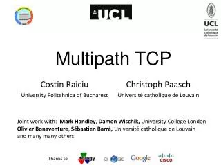 Multipath TCP